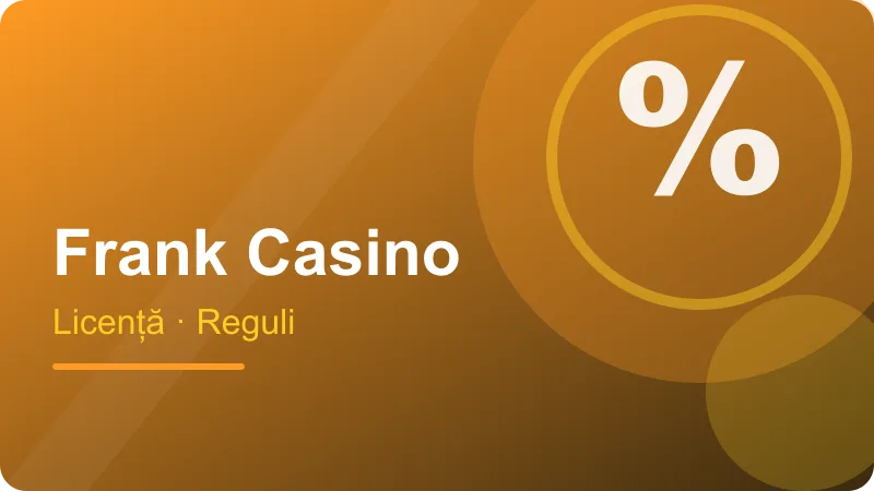 Plăți în lei și licența ONJN – ilustrație pentru secțiunea Frank Casino